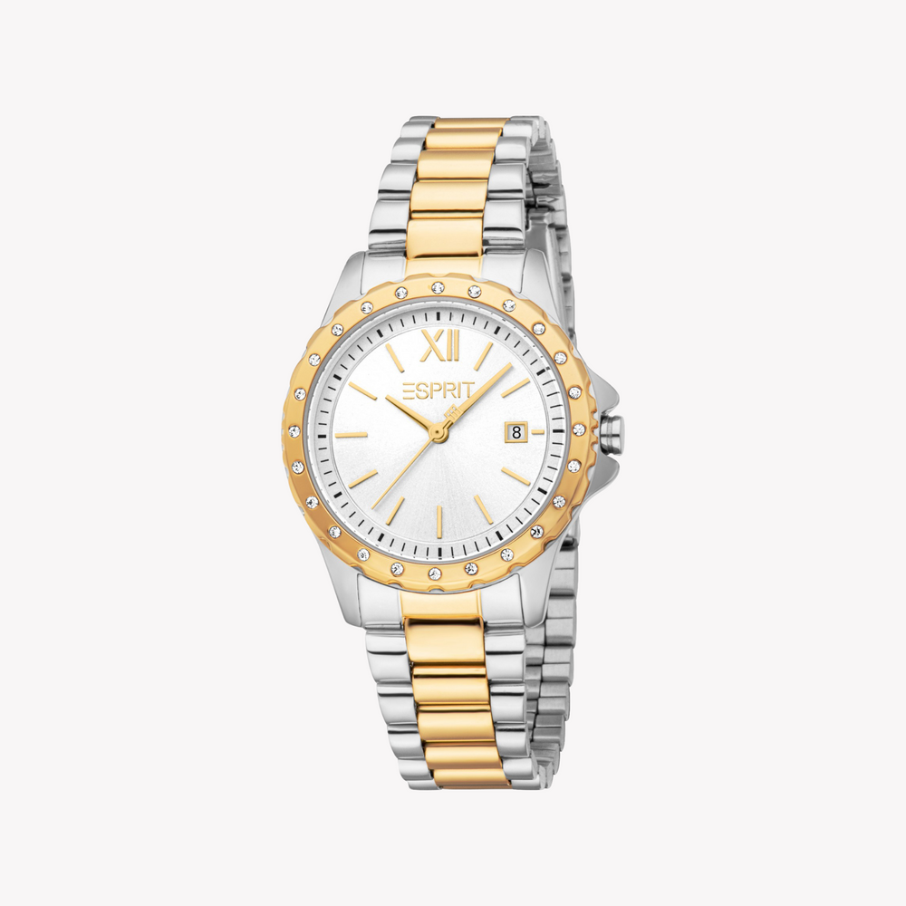 Esprit Women's Silver/Gold, Silver/Gold | Es1l522m0075 by i-watch