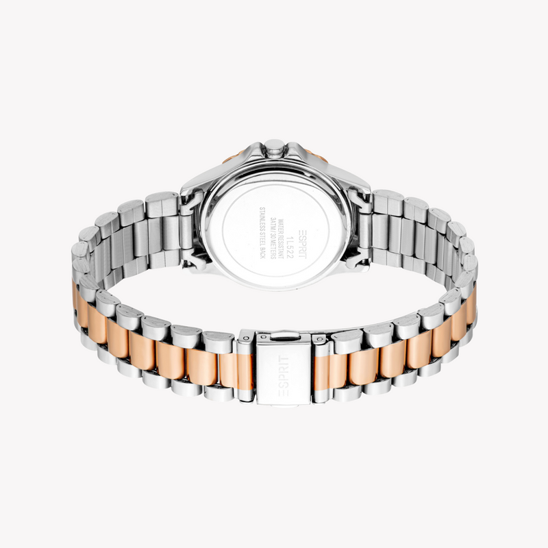 Esprit Women's Silver/Rose Gold Watch | Es1l522m0085 by i-watch