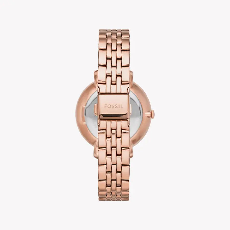 Fossil Women's Rose Gold Watch, Stainless Steel | Es3546
