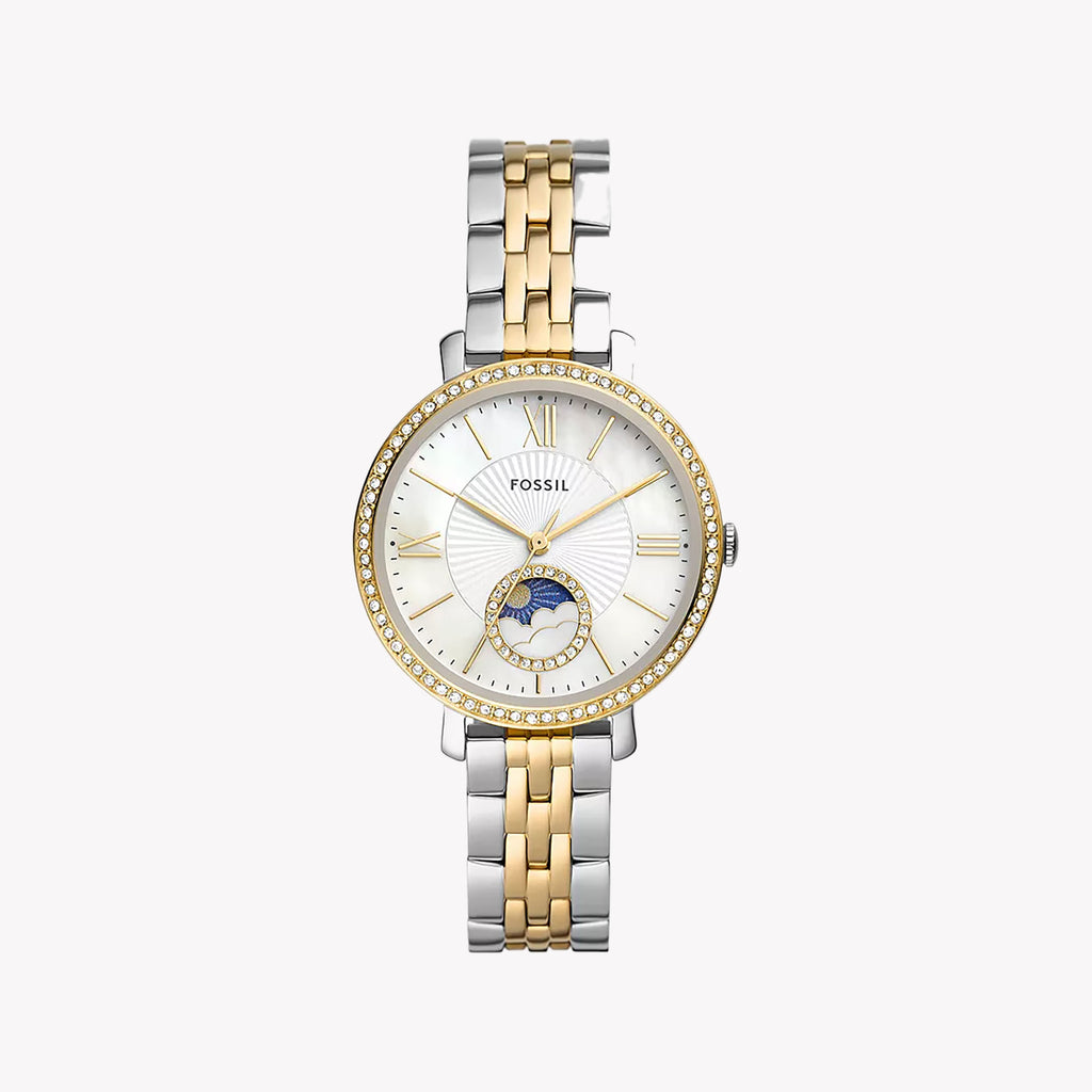 Fossil Women's Silver Watch, Multicolor Dial | Es5075