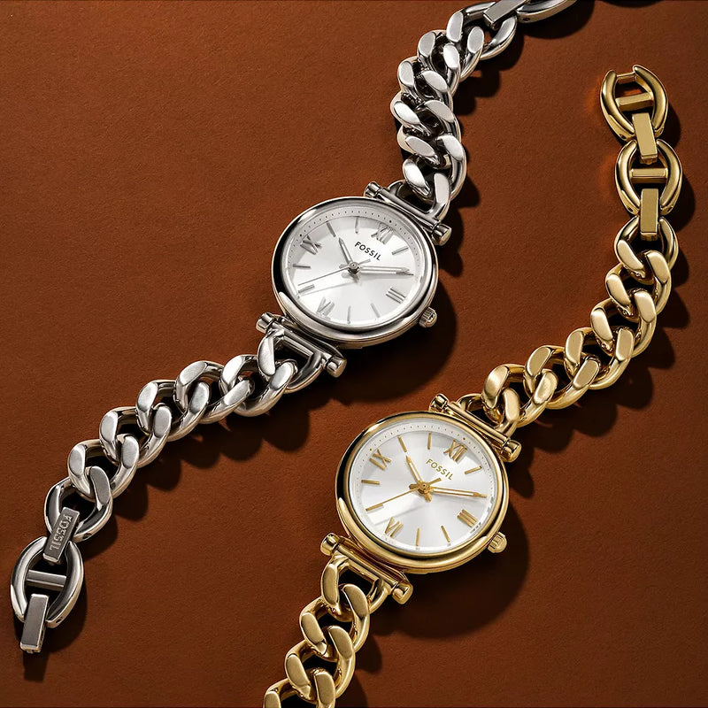 FOSSIL Women's Gold Stainless Steel Watch | ES5329 by i-watch