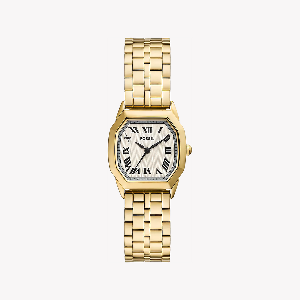 Fossil ES5361 Gold Chic Watch - Elegant Quartz Timepiece-i-Watch