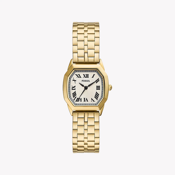 Fossil Women's Gold Stainless Steel Watch, White Dial | Es5361 by i-watch