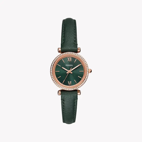 Fossil Women's Gold & Dark Blue Leather Watch | Es5370 by i-watch