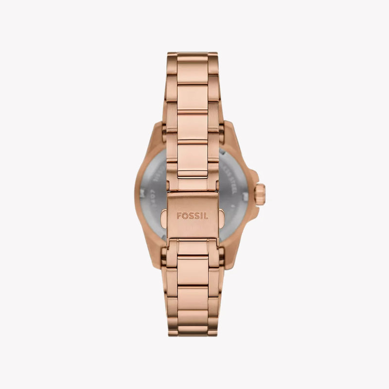 Fossil Women's Rose Gold Watch, Green Dial | Es5371 by i-watch