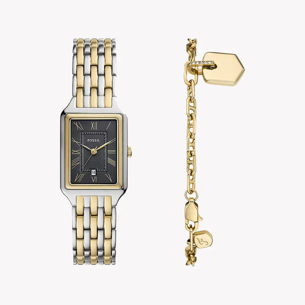 Chic Fusion Women's Gold & Silver Stainless Steel Watch | Es5376set by i-watch