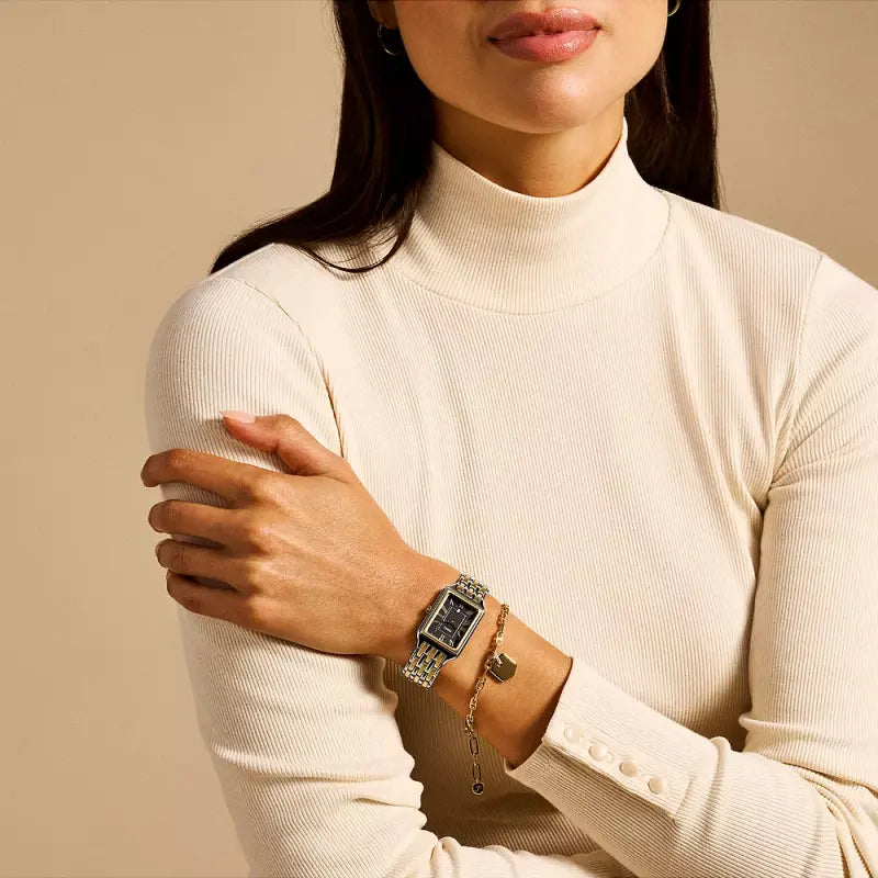 Chic Fusion Women's Gold & Silver Stainless Steel Watch | Es5376set