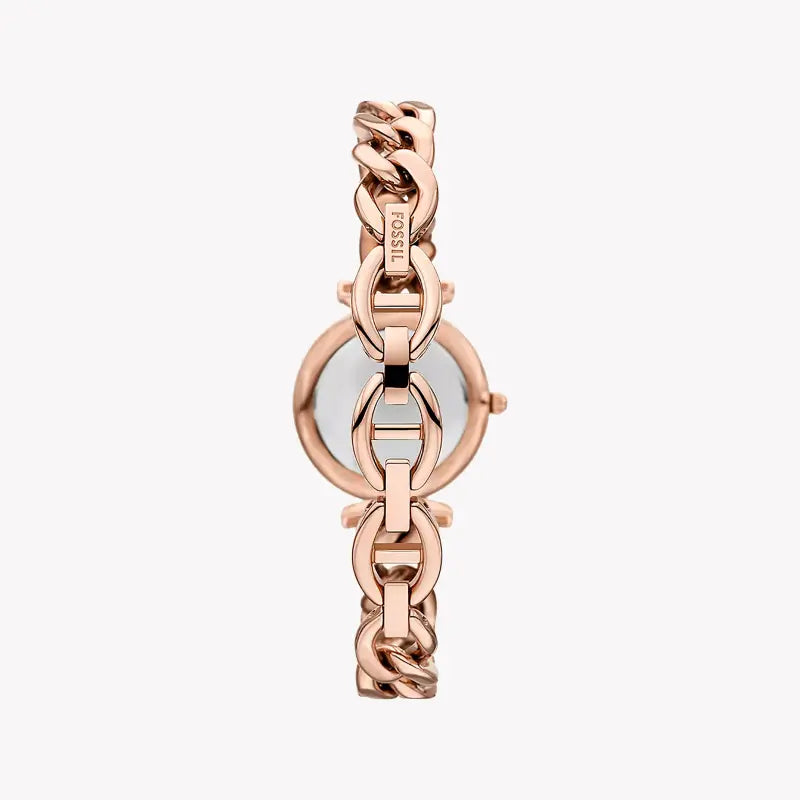 Fossil Women's Rose Gold Watch, Grey Dial | Es5378set