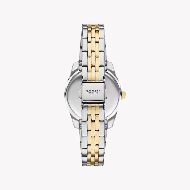 Fossil Women's Silver & Gold Watch, Green Dial | Es5388 by i-watch