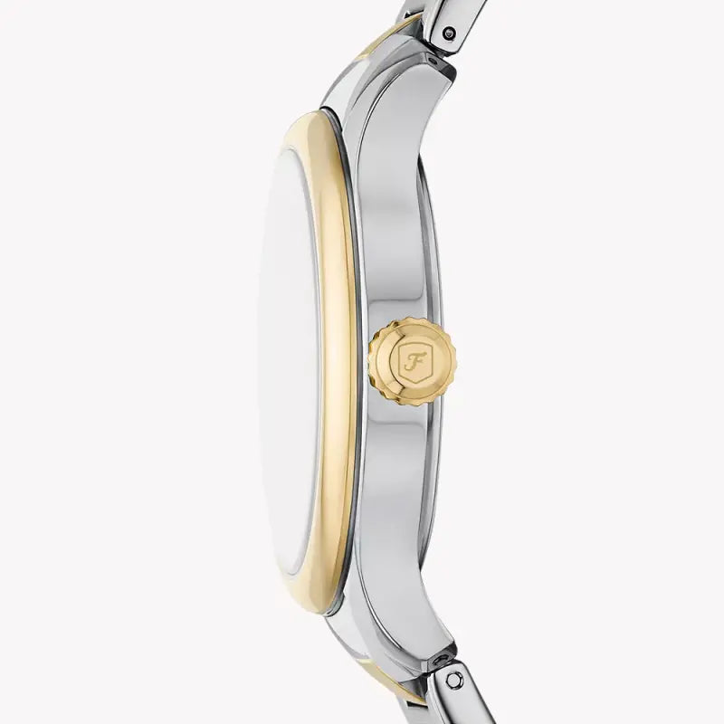 Fossil Women's Silver & Gold Watch, Stainless Steel | Es5396