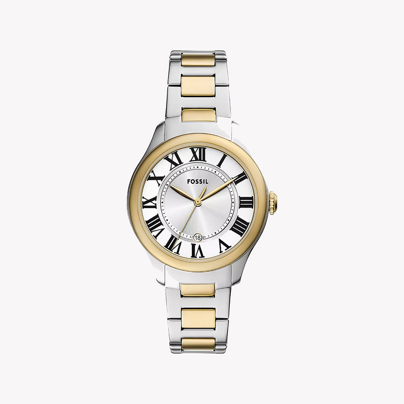 Fossil Women's Silver & Gold Watch, Stainless Steel | Es5396 by i-watch