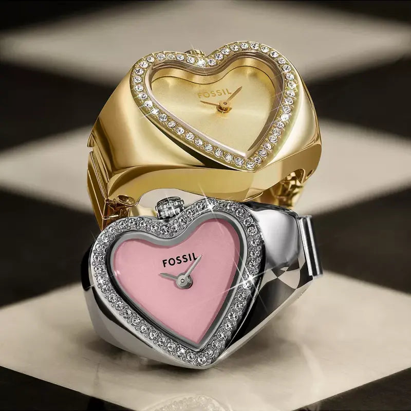 Fossil Women's Gold Stainless Steel Watch, Gold Dial | Es5407