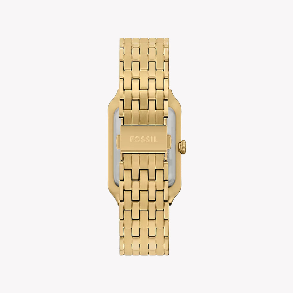 Raquel Three-Hand Date Gold-Tone Stainless Steel Watch