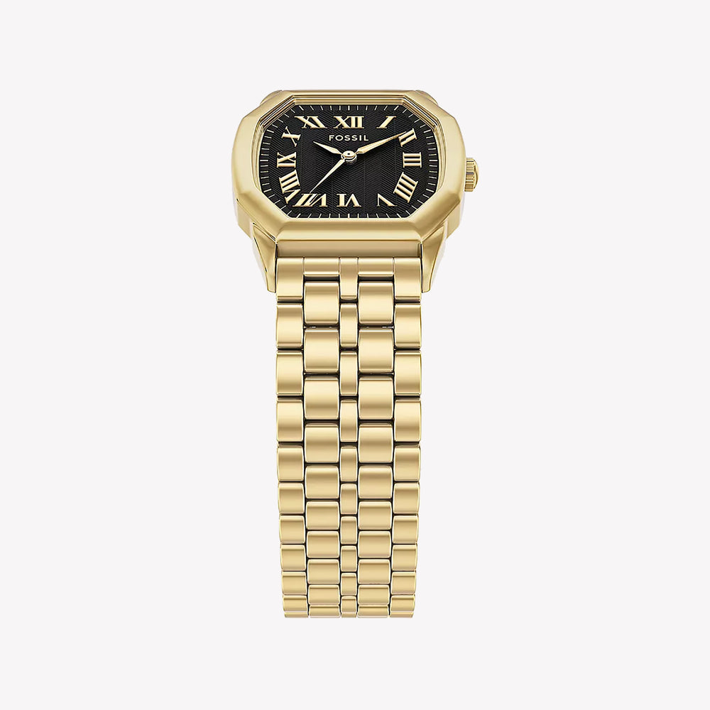 Harlow Three-Hand Gold-Tone Stainless Steel Watch