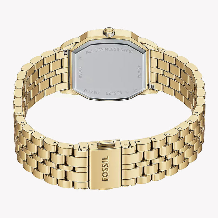 Harlow Three-Hand Gold-Tone Stainless Steel Watch