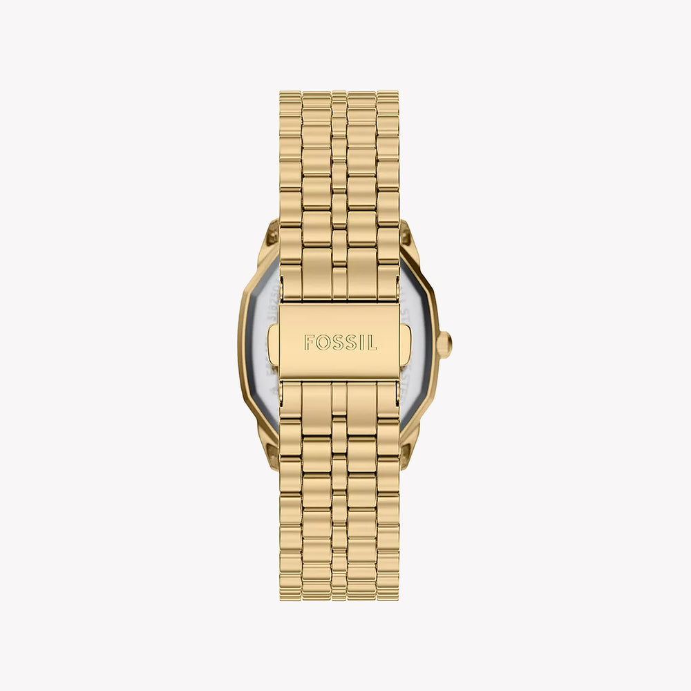 Harlow Three-Hand Gold-Tone Stainless Steel Watch