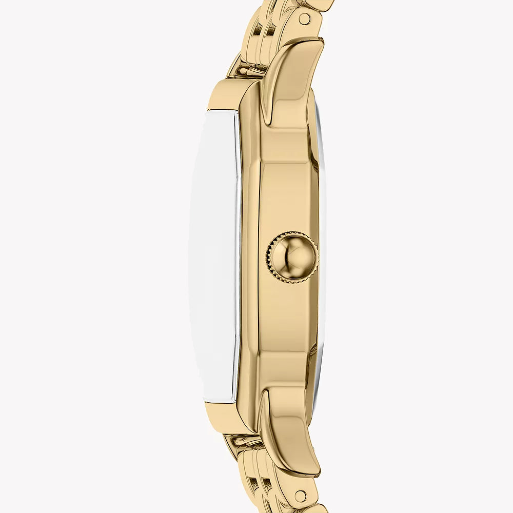 Harlow Three-Hand Gold-Tone Stainless Steel Watch