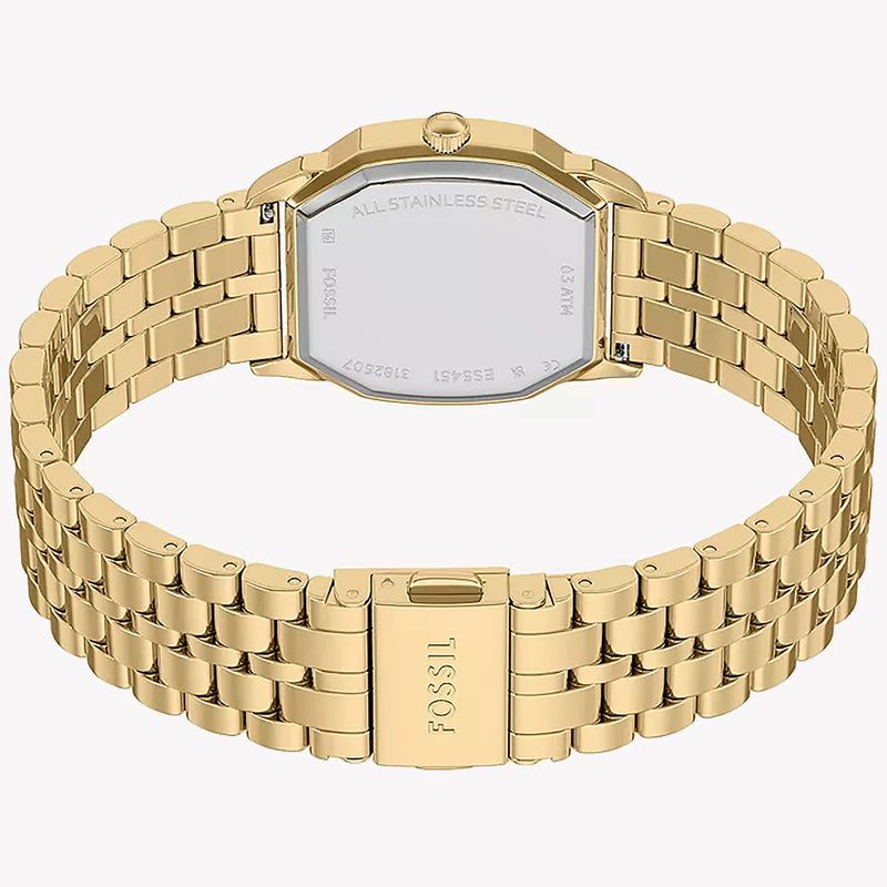 Harlow Three-Hand Gold-Tone Stainless Steel Watch