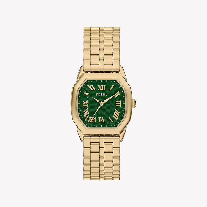 Harlow Three-Hand Gold-Tone Stainless Steel Watch