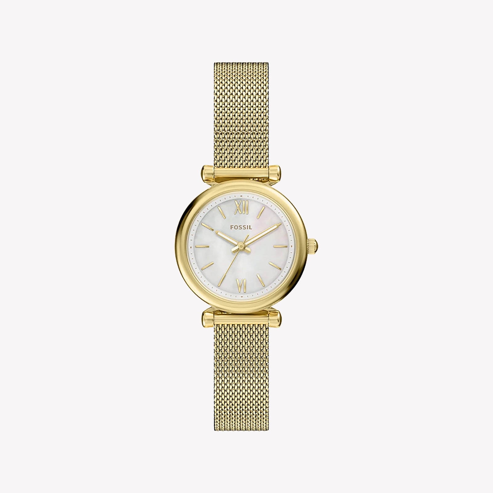 Carlie Mini Three-Hand Gold-Tone Stainless Steel Watch - ES5462
