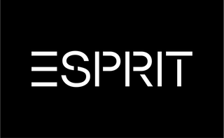 ESPRIT logo on black background