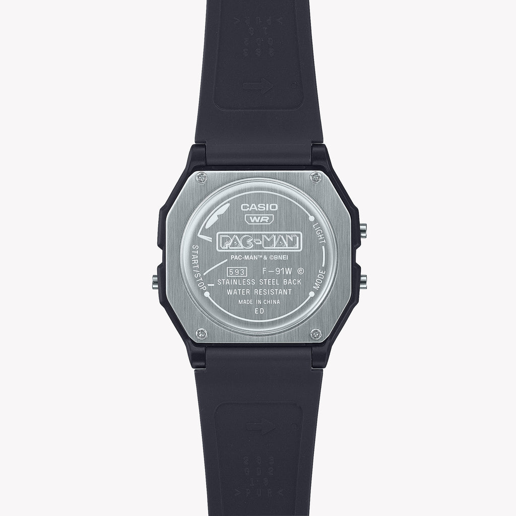 Casio Unisex's Black Resin Watch | F-91wpc-1aer
