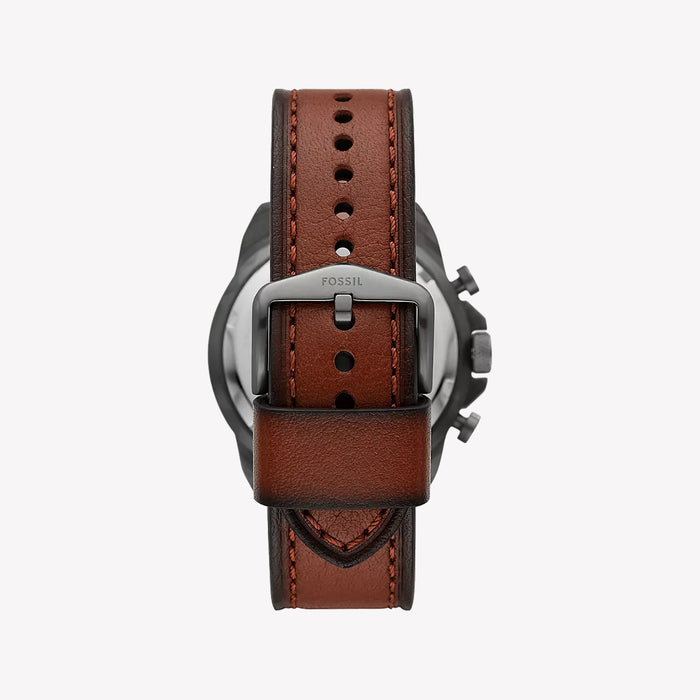 Bronson Chronograph Brown LiteHide™ Leather Watch