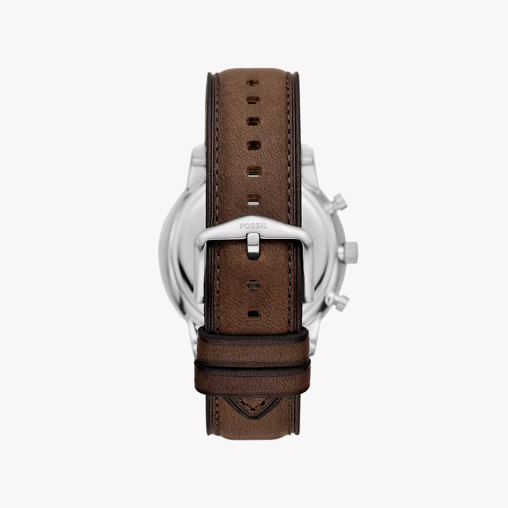 Fossil Men's Stainless Steel/Leather Watch | Fs6022 by i-watch