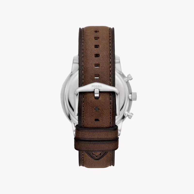 Fossil Men's Stainless Steel/Leather Watch | Fs6022 by i-watch