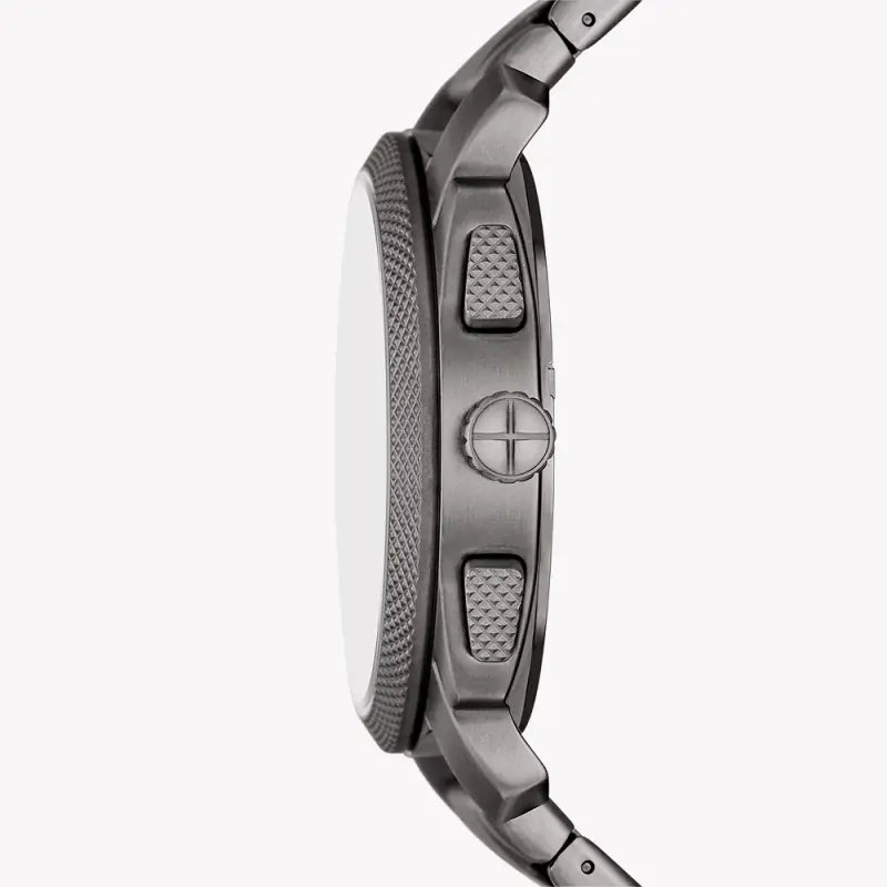Fossil Men's Grey Stainless Steel Watch, Black Dial | Fs6098 by i-watch