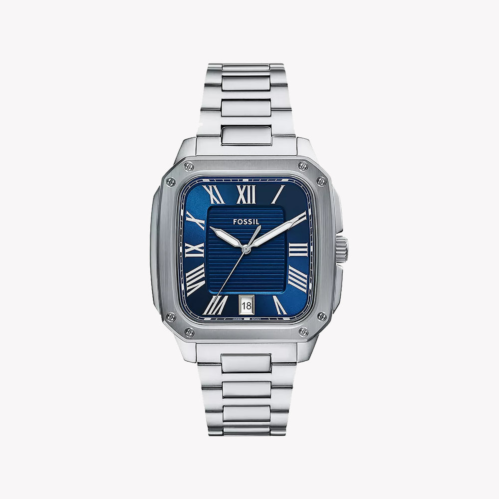 Fossil Men's Crosby Three-Hand Date Stainless Steel Watch FS6121