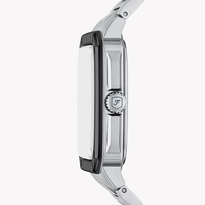 Fossil Men's Black/Silver Stainless Steel Watch | Fs6122 by i-watch
