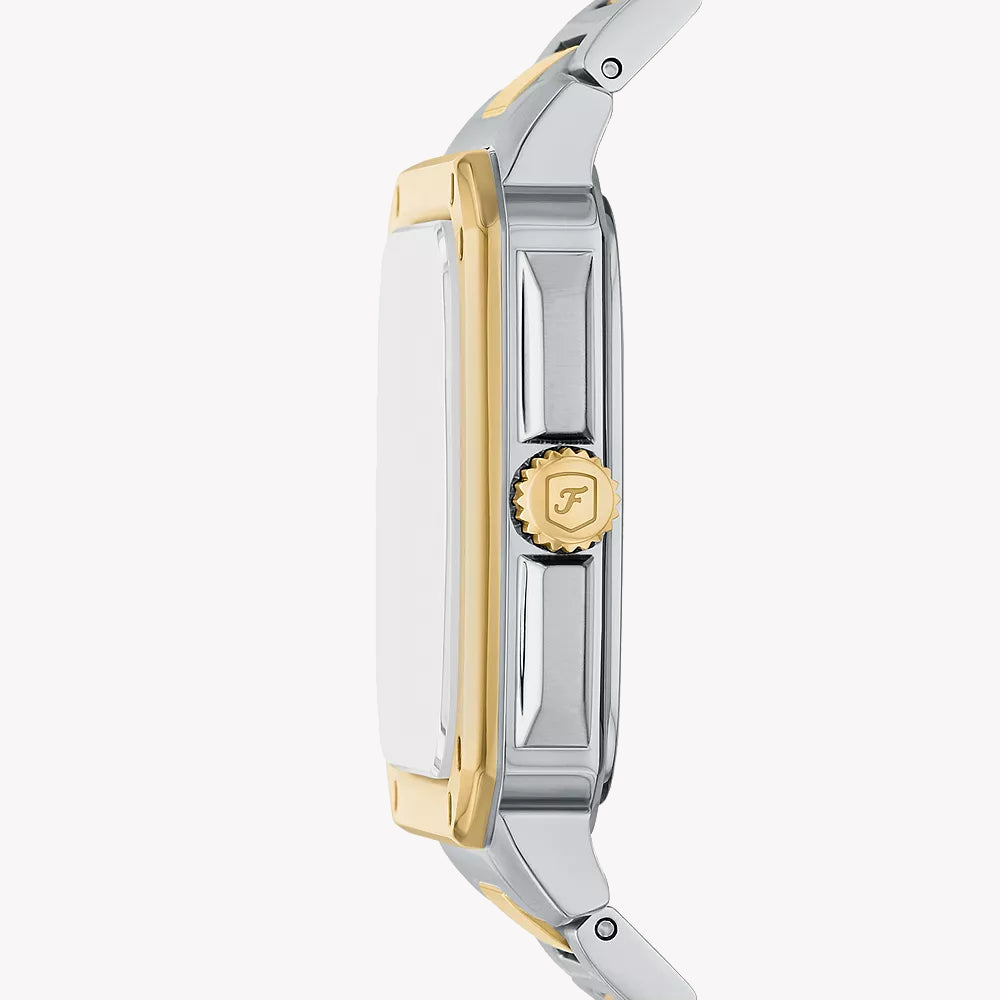 Fossil Men's Stainless Steel Silver/Gold | Fs6123