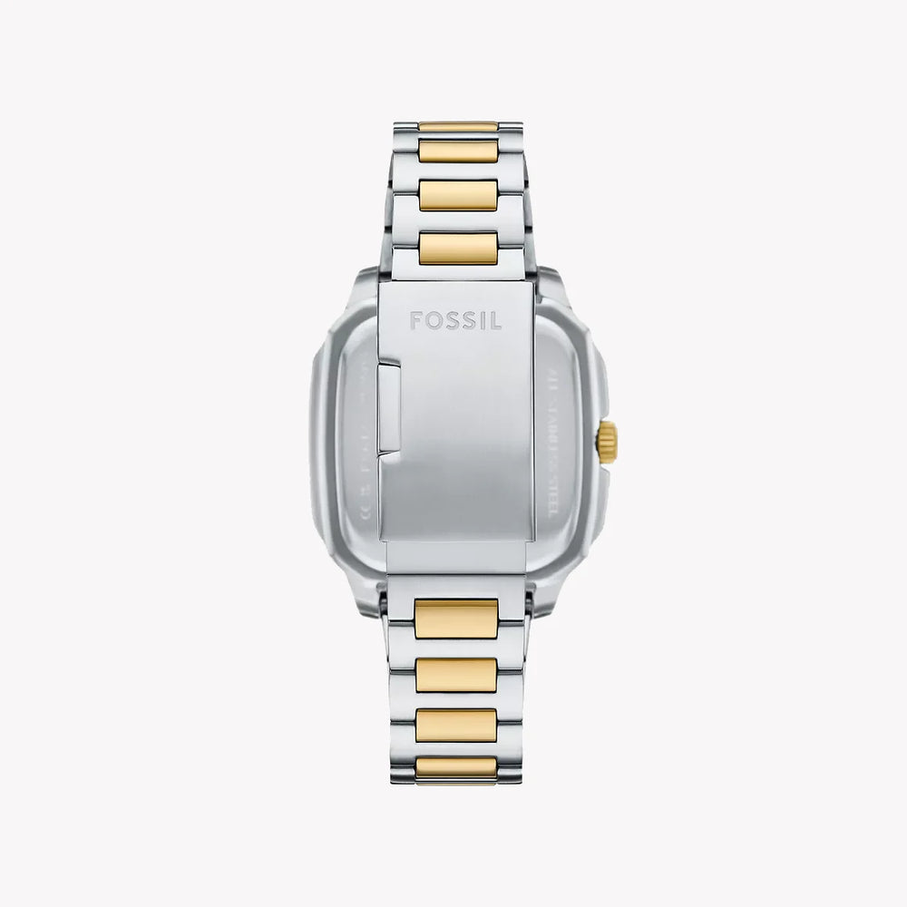Fossil Men's Stainless Steel Silver/Gold | Fs6123 by i-watch