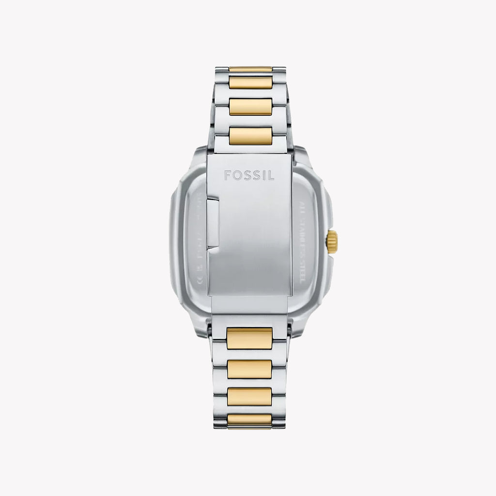 Fossil Men's Stainless Steel Silver/Gold | Fs6123