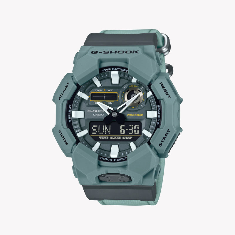 CASIO G-SHOCK Men's Green Carbon/Resin Watch | GA-010CE-2AER by i-watch