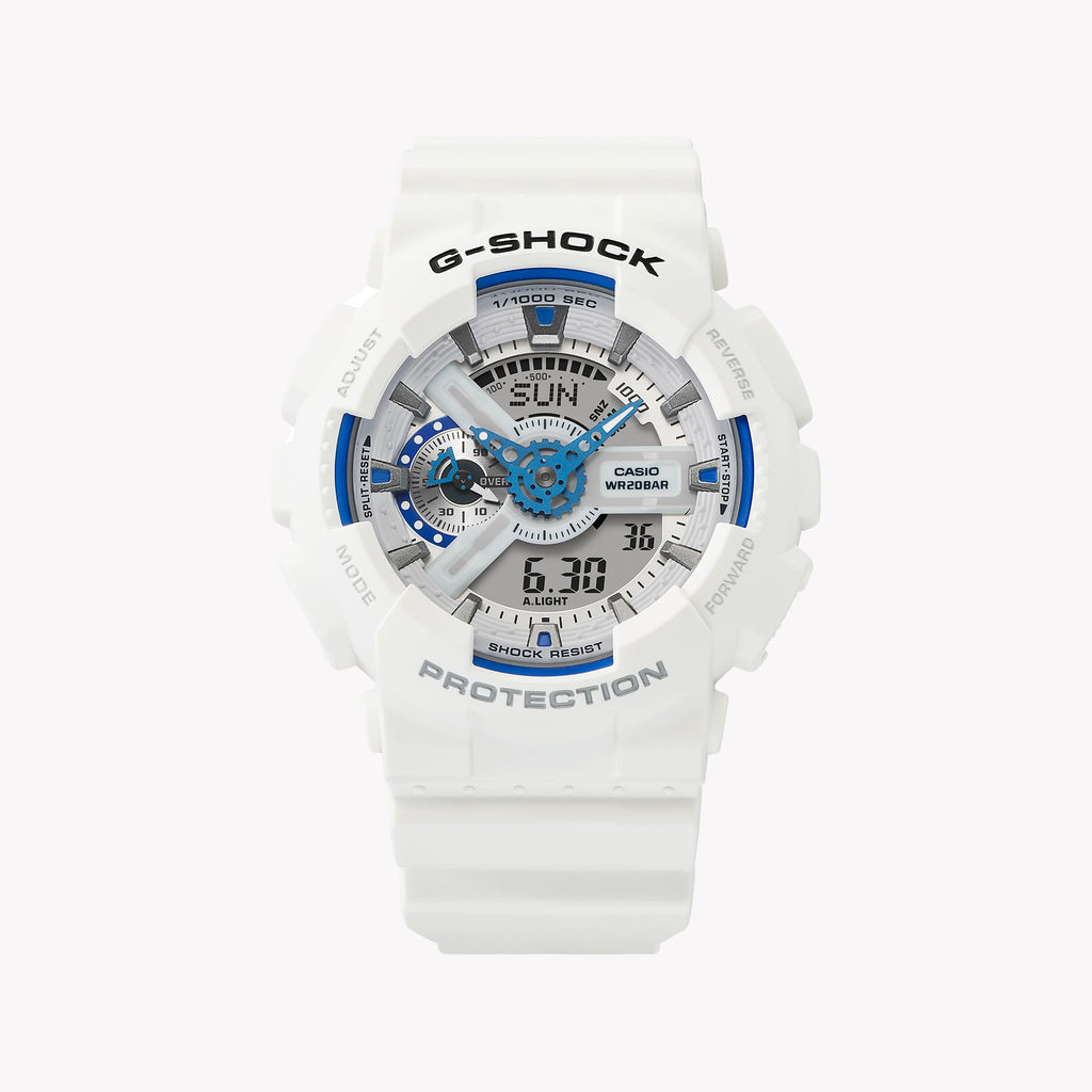 Casio G-Shock Men's White Resin Watch | Ga-110hds-7aer