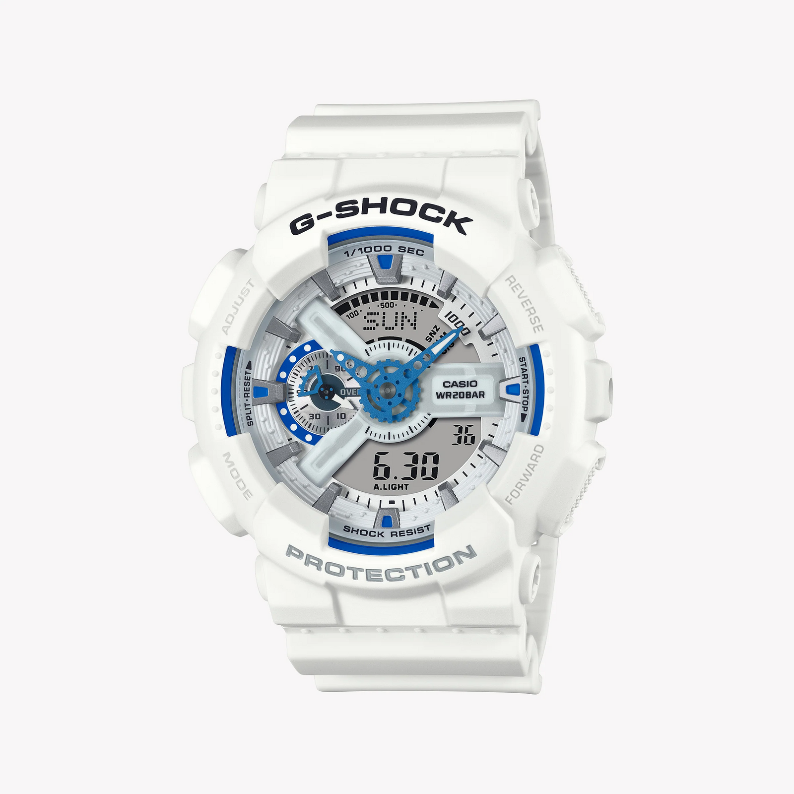 Casio G-Shock Men's White Resin Watch | Ga-110hds-7aer by i-watch