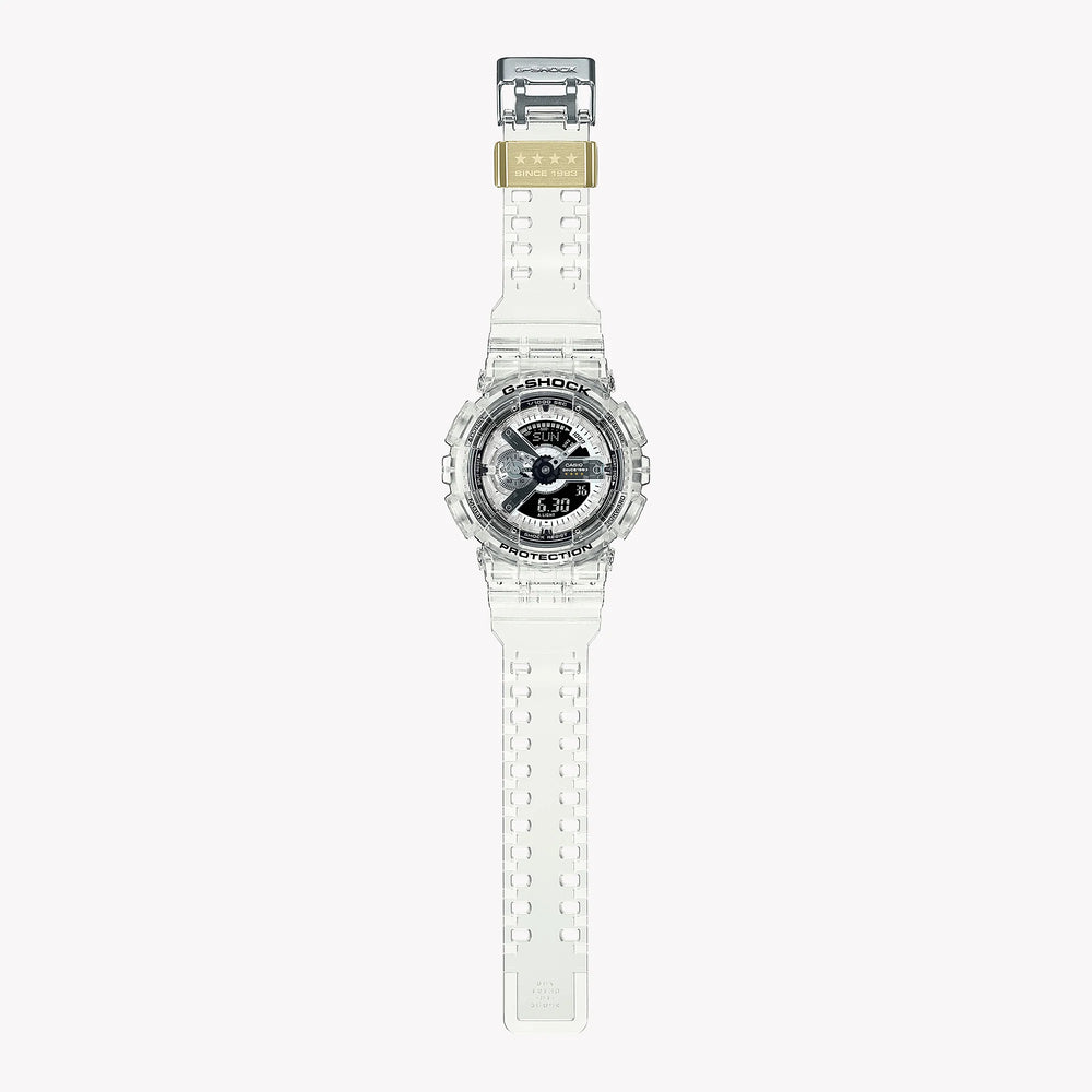 Casio Unisex White Resin Watch, Digital Display | Ga-114rx-7a by i-watch