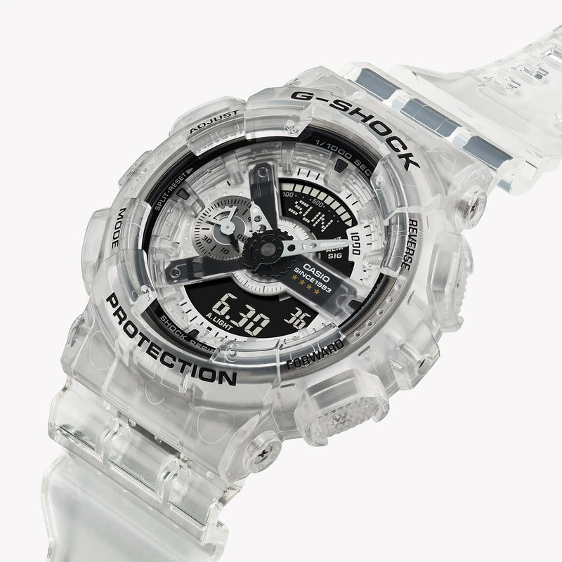Casio Unisex White Resin Watch, Digital Display | Ga-114rx-7a by i-watch