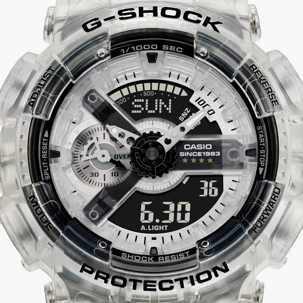 Casio Unisex White Resin Watch, Digital Display | Ga-114rx-7a by i-watch