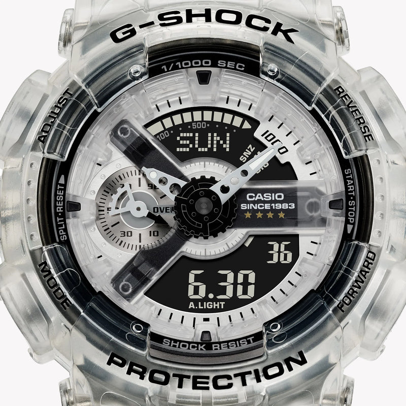 Casio Unisex White Resin Watch, Digital Display | Ga-114rx-7a by i-watch