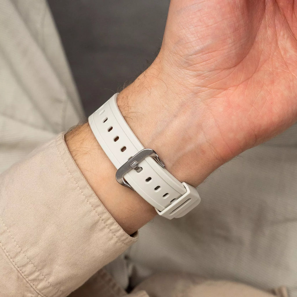 Casio G-Shock Men's Beige/Blue Resin, Resin | Ga-2100as-5aer