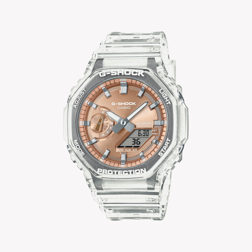 Casio Men's Transparent Resin Watch | Ga-2100bm-7a5er