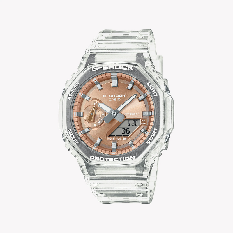 Casio Men's Transparent Resin Watch | Ga-2100bm-7a5er by i-watch