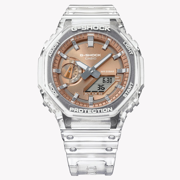 Casio Men's Transparent Resin Watch | Ga-2100bm-7a5er