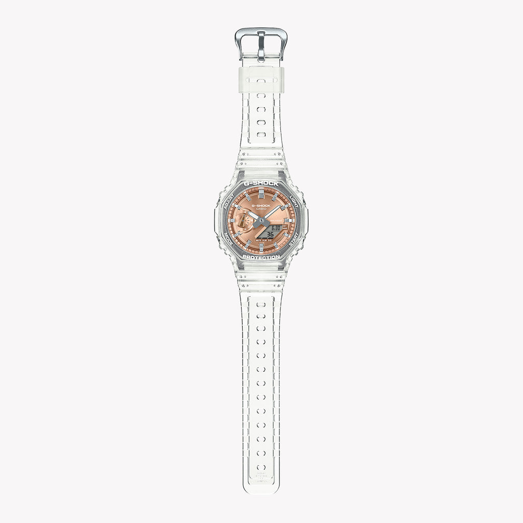 Casio Men's Transparent Resin Watch | Ga-2100bm-7a5er