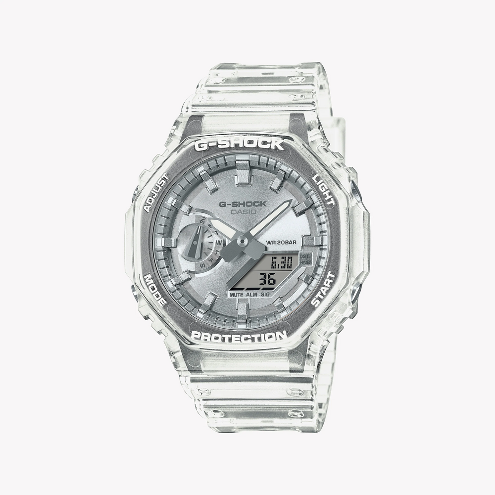 Casio Men's Transparent, Resin | Ga-2100bm-7a8er by i-watch