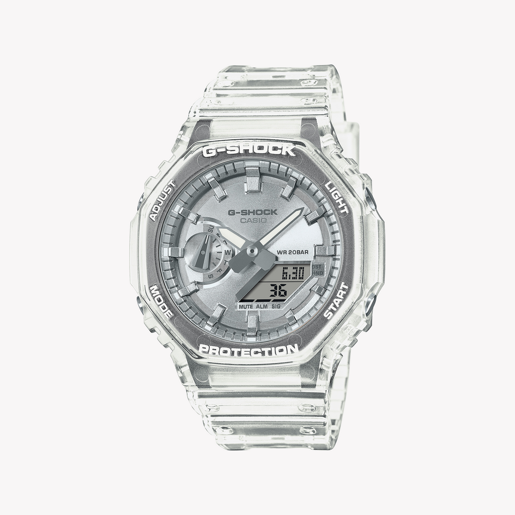 Casio Men's Transparent, Resin | Ga-2100bm-7a8er