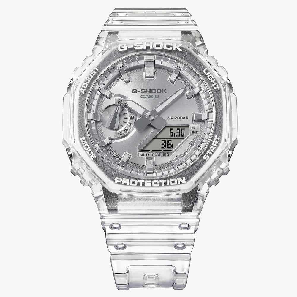 Casio Men's Transparent, Resin | Ga-2100bm-7a8er by i-watch